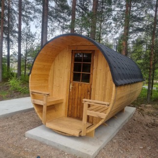 Finn-sermest tynnyrisauna
